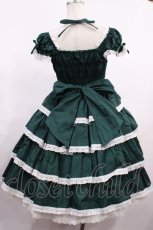 画像3: BABY,THE STARS SHINE BRIGHT / リボンミルキーシュガージャンパースカート Free グリーン H-26-01-23-1001-BA-OP-NS-ZH (3)