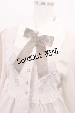 画像3: Amavel / 刺繍入りバックティアードコート Free アイボリー H-26-01-23-1012-CA-OP-NS-ZH