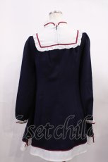 画像2: Amavel / チャイナワンピース Free ネイビー H-26-01-23-1018-CA-OP-NS-ZH (2)