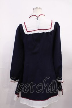 画像2: Amavel / チャイナワンピース Free ネイビー H-26-01-23-1018-CA-OP-NS-ZH