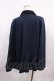 画像2: axes femme / パイピングケープコート M ネイビー H-26-01-23-1023-AX-CO-NS-ZH (2)