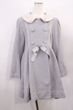 画像1: Amavel / ダブルボタンコート Free グレー H-26-01-23-1026-CA-CO-NS-ZH