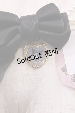 画像2: m petit by misako / AMパールチェーンベルト/クロミ  ブラック H-26-01-23-1028-LO-ZA-NS-ZH