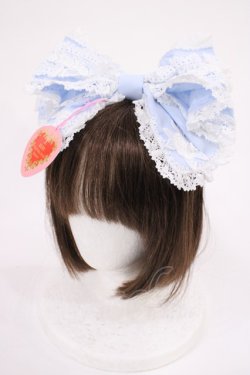 画像1: BABY,THE STARS SHINE BRIGHT / Romantic Dream Roseカチューシャ  サックス H-26-01-23-1035-BA-AC-NS-ZH