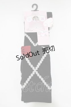 画像1: virally / 星名桜子/ECHSOVKレースアップ  ブラック H-26-01-23-057-PU-ZA-NS-ZH