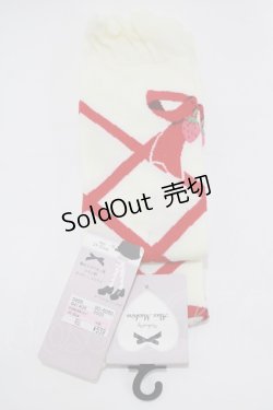 画像1: Alice Mashiro / 眞白ありす/ECMAOVKイチゴ  オフ/レッド H-26-01-23-061-PU-ZA-NS-ZH