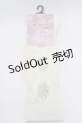 m petit by misako / ECAMOVKバラレースソックス  アイボリー H-26-01-23-063-LO-ZA-NS-ZH