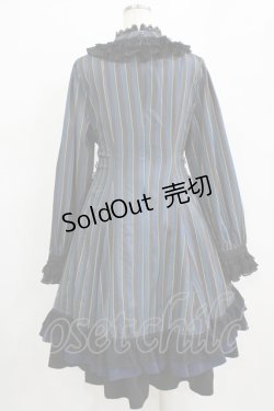 画像3: Miss Point（海外ロリータブランド） / Point Manor長袖ワンピース XXL ネイビー H-26-01-23-006-EL-OP-NS-ZH