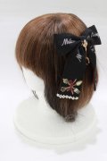 metamorphose / Beau Couvert リボンクリップ  ブラック H-26-01-23-070-ME-AC-NS-ZH