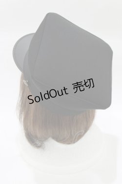 画像2: To Alice / ミリタリー風ハット  ブラック H-26-01-23-072-LO-AC-NS-ZH