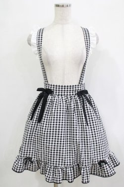 画像1: DearMyLove / フリルバックティアードスカート M ブラック H-26-01-23-077-EL-SK-NS-ZH