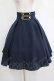 画像1: metamorphose / Gabriel ハイウエストスカート サイズ1 ネイビー H-26-01-23-008-ME-SK-NS-ZH (1)