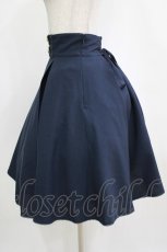 画像2: metamorphose / Gabriel ハイウエストスカート サイズ1 ネイビー H-26-01-23-008-ME-SK-NS-ZH (2)