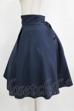 画像2: metamorphose / Gabriel ハイウエストスカート サイズ1 ネイビー H-26-01-23-008-ME-SK-NS-ZH