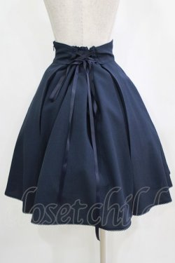 画像3: metamorphose / Gabriel ハイウエストスカート サイズ1 ネイビー H-26-01-23-008-ME-SK-NS-ZH