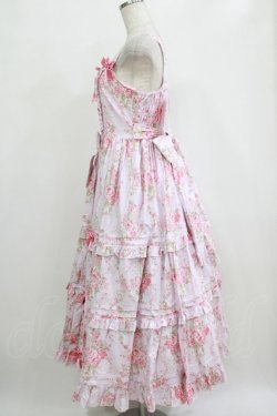 画像2: metamorphose / シャーロットロングティアードジャンパースカート サイズ1 ピンク H-26-01-23-009-ME-OP-NS-ZH