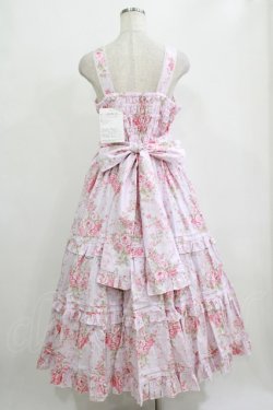 画像3: metamorphose / シャーロットロングティアードジャンパースカート サイズ1 ピンク H-26-01-23-009-ME-OP-NS-ZH