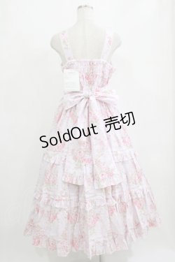 画像3: metamorphose / シャーロットロングティアードジャンパースカート サイズ1 ピンク H-26-01-23-009-ME-OP-NS-ZH