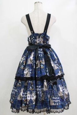 画像3: Royal Princess Alice / PUNK CATジャンパースカート（ロング丈） Free ブルー H-26-01-23-010-LO-OP-NS-ZH