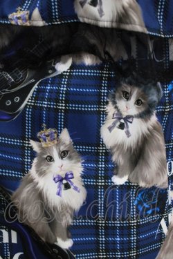画像4: Royal Princess Alice / PUNK CATジャンパースカート（ロング丈） Free ブルー H-26-01-23-010-LO-OP-NS-ZH