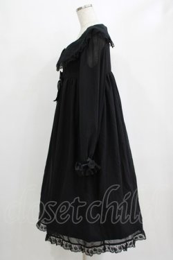 画像2: ALICE and the PIRATES / マリアシフォンワンピース Free ブラック H-26-01-23-011-PA-OP-NS-ZH