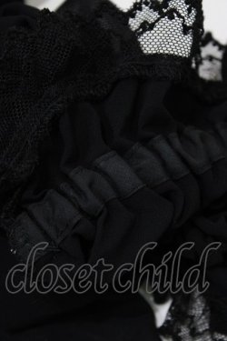 画像4: ALICE and the PIRATES / マリアシフォンワンピース Free ブラック H-26-01-23-011-PA-OP-NS-ZH