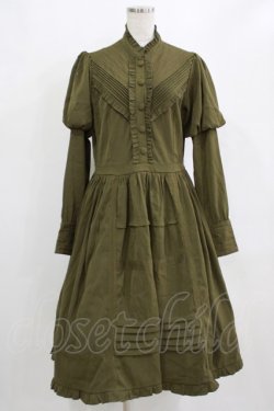 画像1: Tiny Garden（海外ロリータブランド） / 黒森林庭院 ワンピース XL カーキ H-26-01-23-016-PU-OP-NS-ZH