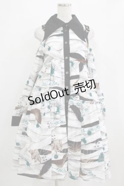 画像1: ALICE and the PIRATES / Wolf the ripper柄ワンピース Free グリーン H-26-01-23-003-PA-OP-NS-ZH