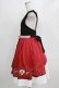 画像2: Amavel / お花畑のマトリョーシカジャンパースカート Free レッド H-26-01-23-026-CA-OP-NS-ZH (2)
