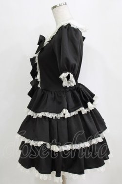 画像2: Jamie エーエヌケー / お姫様ジャージワンピース M ブラック H-26-01-24-024-LO-OP-NS-ZH