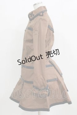 画像2: metamorphose / D.Walkureジャケット+D.Walkureスカート Free ブラウン H-26-01-24-025-ME-OP-NS-ZH