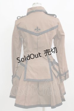 画像3: metamorphose / D.Walkureジャケット+D.Walkureスカート Free ブラウン H-26-01-24-025-ME-OP-NS-ZH