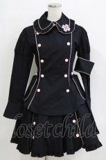 画像1: metamorphose / ナースブラウス+サイドポケット付きナーススカート Free ピンク H-26-01-24-026-ME-SK-NS-ZH (1)