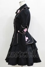 画像2: metamorphose / ナースブラウス+サイドポケット付きナーススカート Free ピンク H-26-01-24-026-ME-SK-NS-ZH (2)