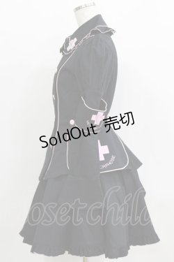 画像2: metamorphose / ナースブラウス+サイドポケット付きナーススカート Free ピンク H-26-01-24-026-ME-SK-NS-ZH