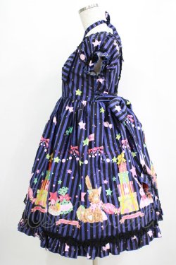 画像2: metamorphose / Candy Star Rabbitワンピース Free ブルー H-26-01-24-003-ME-OP-NS-ZH