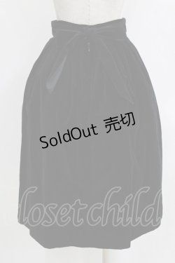 画像3: Victorian maiden / バラと小鳥の別珍スカート Free ブラック H-26-01-24-029-CL-SK-NS-ZH