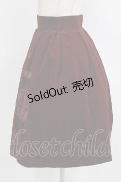 画像2: Victorian maiden / 王冠プリントスカート Free ボルドー H-26-01-24-030-CL-SK-NS-ZH