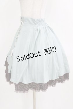 画像2: axes femme / レースアップスリットスカート M グリーン H-26-01-24-032-AX-SK-NS-ZH