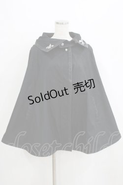 画像1: metamorphose / D.Walkureマント Free ブラック H-26-01-24-037-ME-CO-NS-ZH