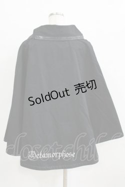 画像3: metamorphose / D.Walkureマント Free ブラック H-26-01-24-037-ME-CO-NS-ZH