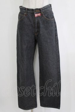 画像1: PINK HOUSE / デニムパンツ L ブラック H-26-01-24-042-LO-PA-NS-ZH