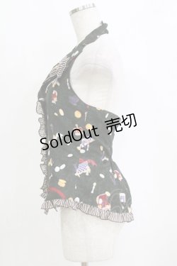 画像2: metamorphose / Nostalgic chessboardベスト Free グリーン H-26-01-24-046-ME-TO-NS-ZH