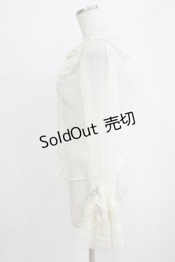 画像2: BABY,THE STARS SHINE BRIGHT / 月夜の森の AURORA Soireeブラウス Free 生成り H-26-01-24-047-BA-BL-NS-ZH