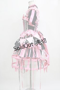 画像2: 半糖猫丸（海外ロリータブランド） / サーカス少女2.0フルセット L ブラック/ピンク H-26-01-24-001-PU-OP-NS-ZH