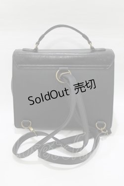 画像3: axes femme / サッチェルバッグ  ブラック H-26-01-24-051-AX-SK-NS-ZH