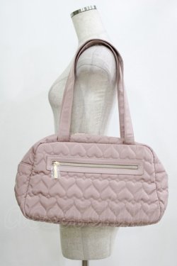 画像2: m petit by misako / ベロアリボンバッグ  ピンク H-26-01-24-052-LO-BG-NS-ZH