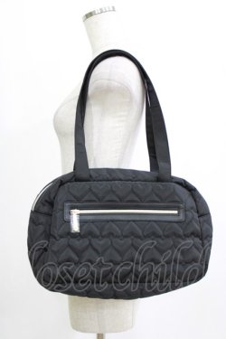 画像2: m petit by misako / AM* NIベロアリボン2WAY  ブラック H-26-01-24-053-LO-BG-NS-ZH