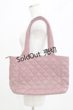 画像2: m petit by misako / キルティングトートバッグ  ワイン H-26-01-24-054-LO-BG-NS-ZH