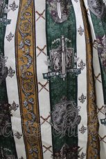 画像5: ALICE and the PIRATES / St.Lily Wolf〜狼騎士と百合の誓い〜柄ワンピース Free グリーン H-26-01-24-005-PA-OP-NS-ZH (5)